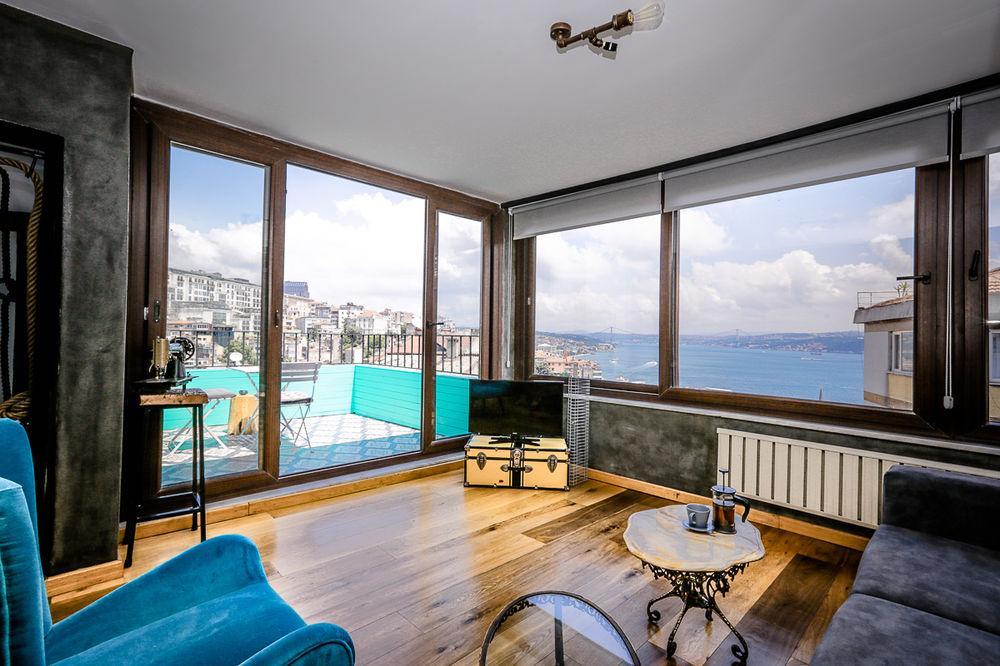 Tarus Bosphorus Apartments Cihangir Provincia di Provincia di Istanbul Esterno foto